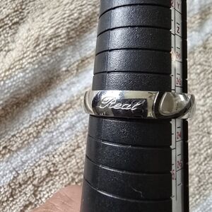 Mens Silver Band Ring